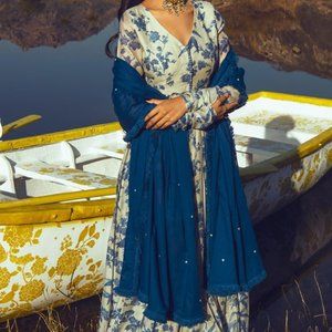 Brand New Indian Outfit: Paulmi and Harsh Anarkali with Dupatta